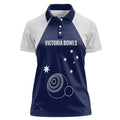 Custom Victoria Bowls Australia Women Polo Shirt Go Champions Garden State - Aussie Hoodie
