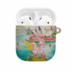 Pink Galah Australia Day AirPods Case Aussie Sydney Opera House Watercolor Stylized - Aussie Hoodie