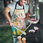Pink Galah Australia Day Apron Aussie Sydney Opera House Watercolor Stylized - Aussie Hoodie