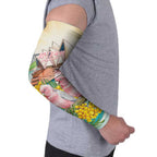 Personalised Pink Galah Australia Day Arm Sleeves Aussie Sydney Opera House Watercolor Stylized - Aussie Hoodie