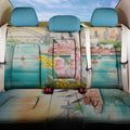 Pink Galah Australia Day Back Car Seat Cover Aussie Sydney Opera House Watercolor Stylized - Aussie Hoodie