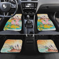 Personalised Pink Galah Australia Day Car Mats Aussie Sydney Opera House Watercolor Stylized - Aussie Hoodie