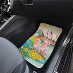 Personalised Pink Galah Australia Day Car Mats Aussie Sydney Opera House Watercolor Stylized - Aussie Hoodie
