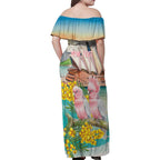 Personalised Pink Galah Australia Day Family Matching Off Shoulder Maxi Dress and Hawaiian Shirt Aussie Sydney Opera House Watercolor Stylized - Aussie Hoodie