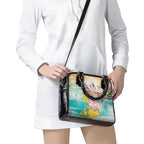 Pink Galah Australia Day Shoulder Handbag Aussie Sydney Opera House Watercolor Stylized - Aussie Hoodie