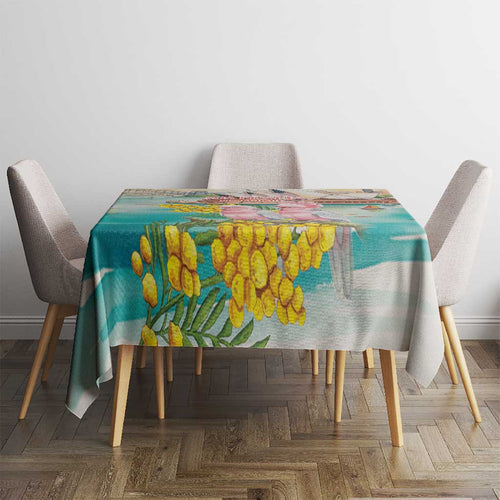 Pink Galah Australia Day Tablecloth Aussie Sydney Opera House Watercolor Stylized - Aussie Hoodie