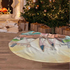 Pink Galah Australia Day Tree Skirt Aussie Sydney Opera House Watercolor Stylized - Aussie Hoodie