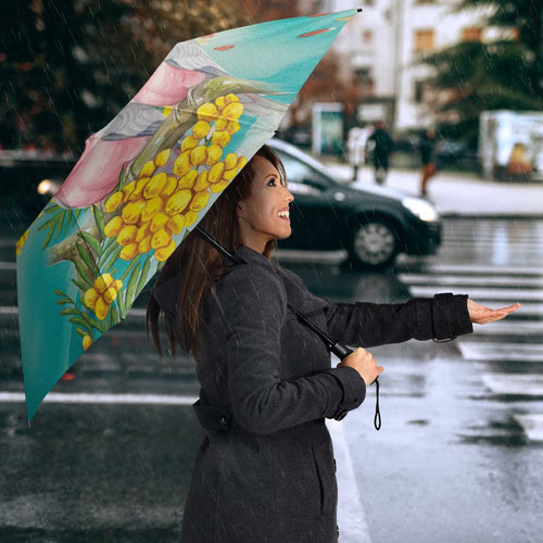 Pink Galah Australia Day Umbrella Aussie Sydney Opera House Watercolor Stylized - Aussie Hoodie