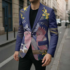 Personalised Pink Galah Australia Day Blazer 26th January Golden Wattle Flag Color - Aussie Hoodie