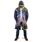 Personalised Pink Galah Australia Day Cloak 26th January Golden Wattle Flag Color - Aussie Hoodie