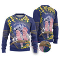 Personalised Pink Galah Australia Day Ugly Christmas Sweater 26th January Golden Wattle Flag Color - Aussie Hoodie