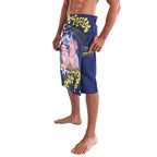 Personalised Pink Galah Australia Day Lavalava 26th January Golden Wattle Flag Color - Aussie Hoodie