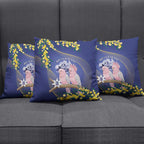 Pink Galah Australia Day Pillow Cover 26th January Golden Wattle Flag Color - Aussie Hoodie