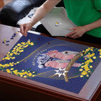 Pink Galah Australia Day Puzzle 26th January Golden Wattle Flag Color - Aussie Hoodie