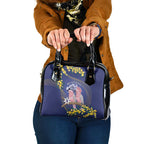 Pink Galah Australia Day Shoulder Handbag 26th January Golden Wattle Flag Color - Aussie Hoodie