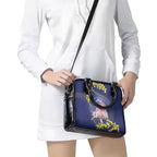Pink Galah Australia Day Shoulder Handbag 26th January Golden Wattle Flag Color - Aussie Hoodie
