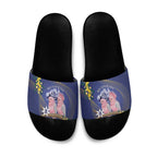 Pink Galah Australia Day Slide Sandals 26th January Golden Wattle Flag Color - Aussie Hoodie