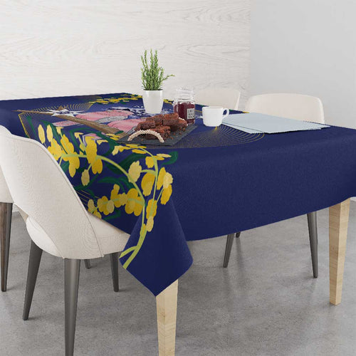 Pink Galah Australia Day Tablecloth 26th January Golden Wattle Flag Color - Aussie Hoodie