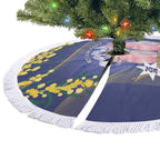 Pink Galah Australia Day Tree Skirt 26th January Golden Wattle Flag Color - Aussie Hoodie