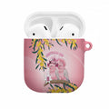 Galah Australia Day AirPods Case 26th January Golden Wattle Pink Color - Aussie Hoodie