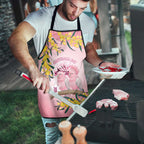 Galah Australia Day Apron 26th January Golden Wattle Pink Color - Aussie Hoodie