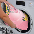 Galah Australia Day Bathroom Set 26th January Golden Wattle Pink Color - Aussie Hoodie