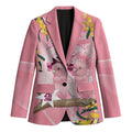 Personalised Galah Australia Day Blazer 26th January Golden Wattle Pink Color - Aussie Hoodie