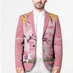 Personalised Galah Australia Day Blazer 26th January Golden Wattle Pink Color - Aussie Hoodie
