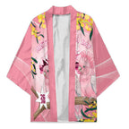 Personalised Galah Australia Day Kimono 26th January Golden Wattle Pink Color - Aussie Hoodie