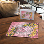 Galah Australia Day Puzzle 26th January Golden Wattle Pink Color - Aussie Hoodie