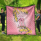 Galah Australia Day Quilt 26th January Golden Wattle Pink Color - Aussie Hoodie