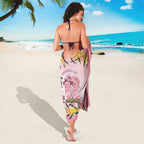 Galah Australia Day Sarong 26th January Golden Wattle Pink Color - Aussie Hoodie