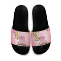 Galah Australia Day Slide Sandals 26th January Golden Wattle Pink Color - Aussie Hoodie
