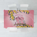 Galah Australia Day Tablecloth 26th January Golden Wattle Pink Color - Aussie Hoodie