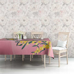 Galah Australia Day Tablecloth 26th January Golden Wattle Pink Color - Aussie Hoodie