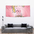 Galah Australia Day Tapestry 26th January Golden Wattle Pink Color - Aussie Hoodie