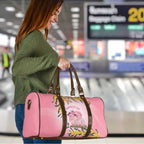 Galah Australia Day Travel Bag 26th January Golden Wattle Pink Color - Aussie Hoodie