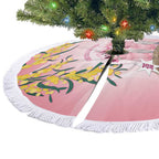 Galah Australia Day Tree Skirt 26th January Golden Wattle Pink Color - Aussie Hoodie