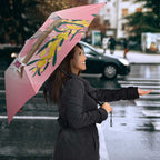 Galah Australia Day Umbrella 26th January Golden Wattle Pink Color - Aussie Hoodie