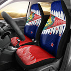 new-zealand-waitangi-day-car-seat-cover-nz-maori-tui-bird-with-kowhai-flowers