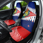 new-zealand-waitangi-day-car-seat-cover-nz-maori-tui-bird-with-kowhai-flowers