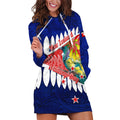 new-zealand-waitangi-day-hoodie-dress-nz-maori-tui-bird-with-kowhai-flowers