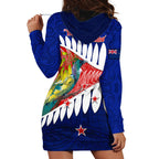 new-zealand-waitangi-day-hoodie-dress-nz-maori-tui-bird-with-kowhai-flowers