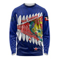 new-zealand-waitangi-day-long-sleeve-shirt-nz-maori-tui-bird-with-kowhai-flowers