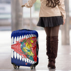 new-zealand-waitangi-day-luggage-cover-nz-maori-tui-bird-with-kowhai-flowers