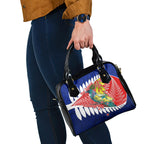 new-zealand-waitangi-day-shoulder-handbag-nz-maori-tui-bird-with-kowhai-flowers