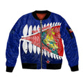 new-zealand-waitangi-day-sleeve-zip-bomber-jacket-nz-maori-tui-bird-with-kowhai-flowers