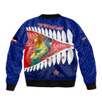 new-zealand-waitangi-day-sleeve-zip-bomber-jacket-nz-maori-tui-bird-with-kowhai-flowers