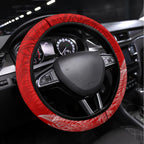 new-zealand-waitangi-day-steering-wheel-cover-nz-maori-tui-bird-with-kowhai-flowers