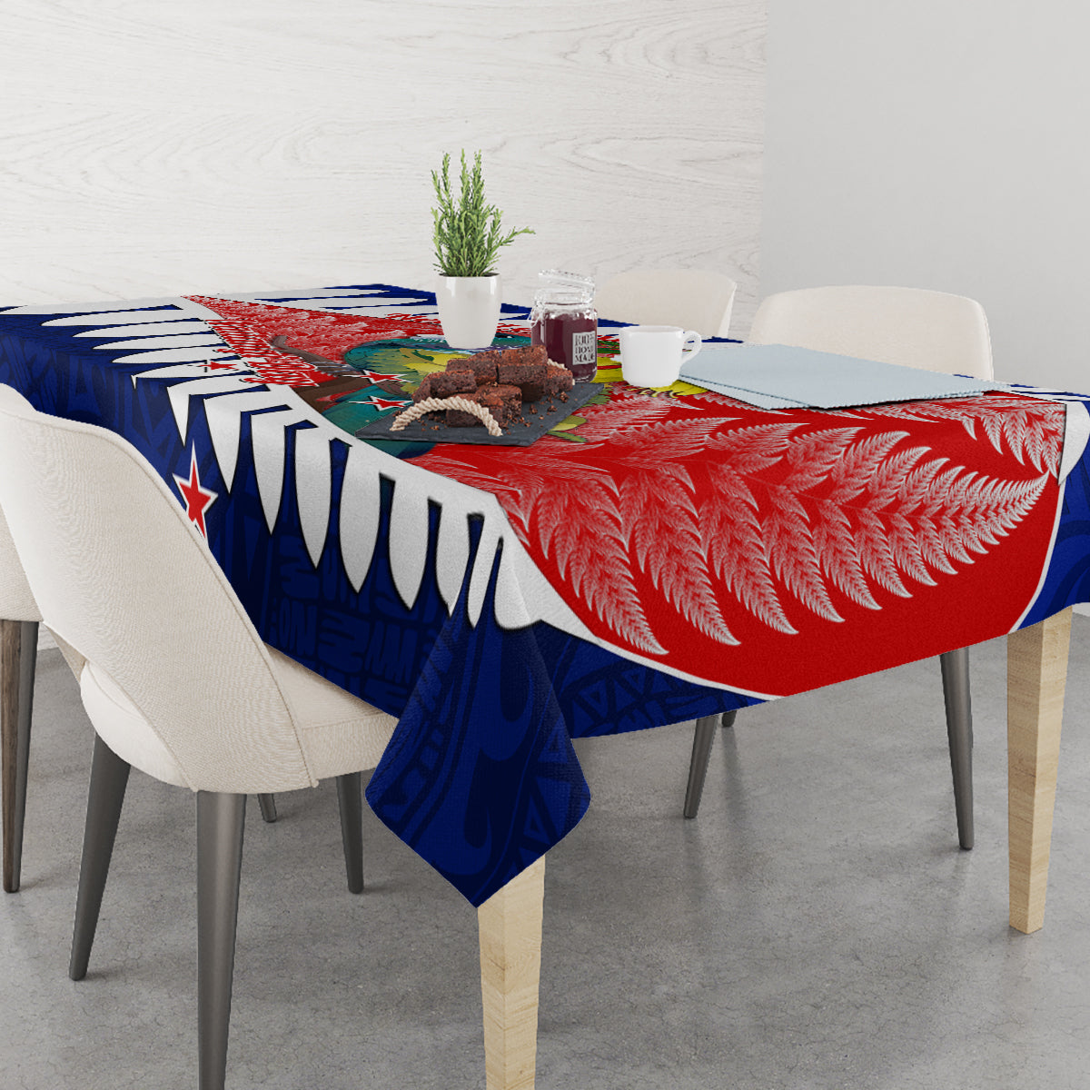 new-zealand-waitangi-day-tablecloth-nz-maori-tui-bird-with-kowhai-flowers